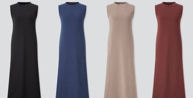 これが1290円でいいの ユニクロの 高見えワンピース シルエットが綺麗すぎる