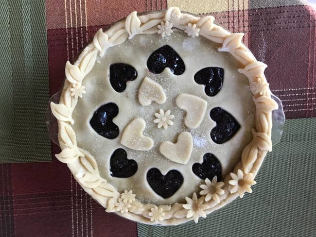 reviewer photo of pie mold