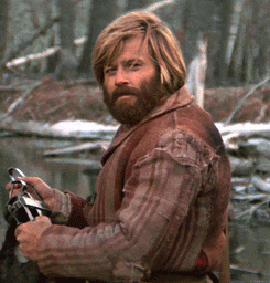 A gif of Robert Redford from Jeremiah Johnson nodding approvingly