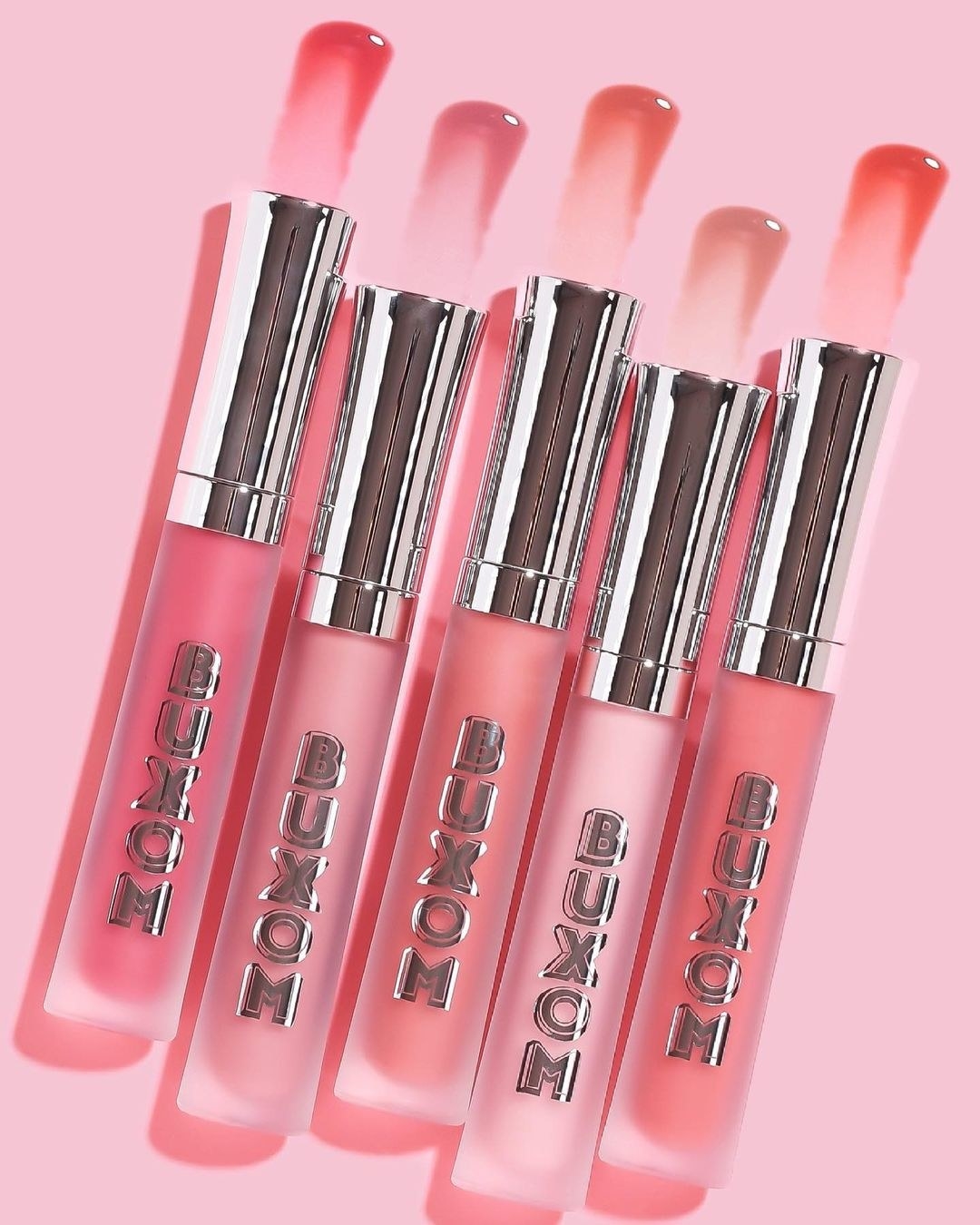 clear containers of pink Lip Creams