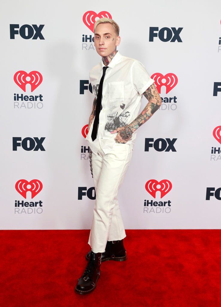 Blackbear attends the 2021 iHeartRadio Music Awards