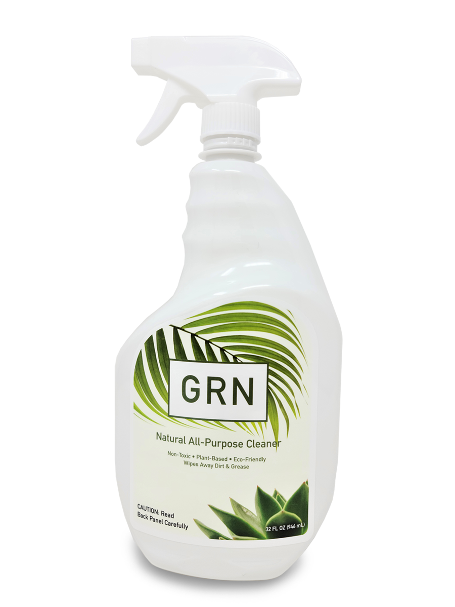 A bottle of natural all purpose cleaner 