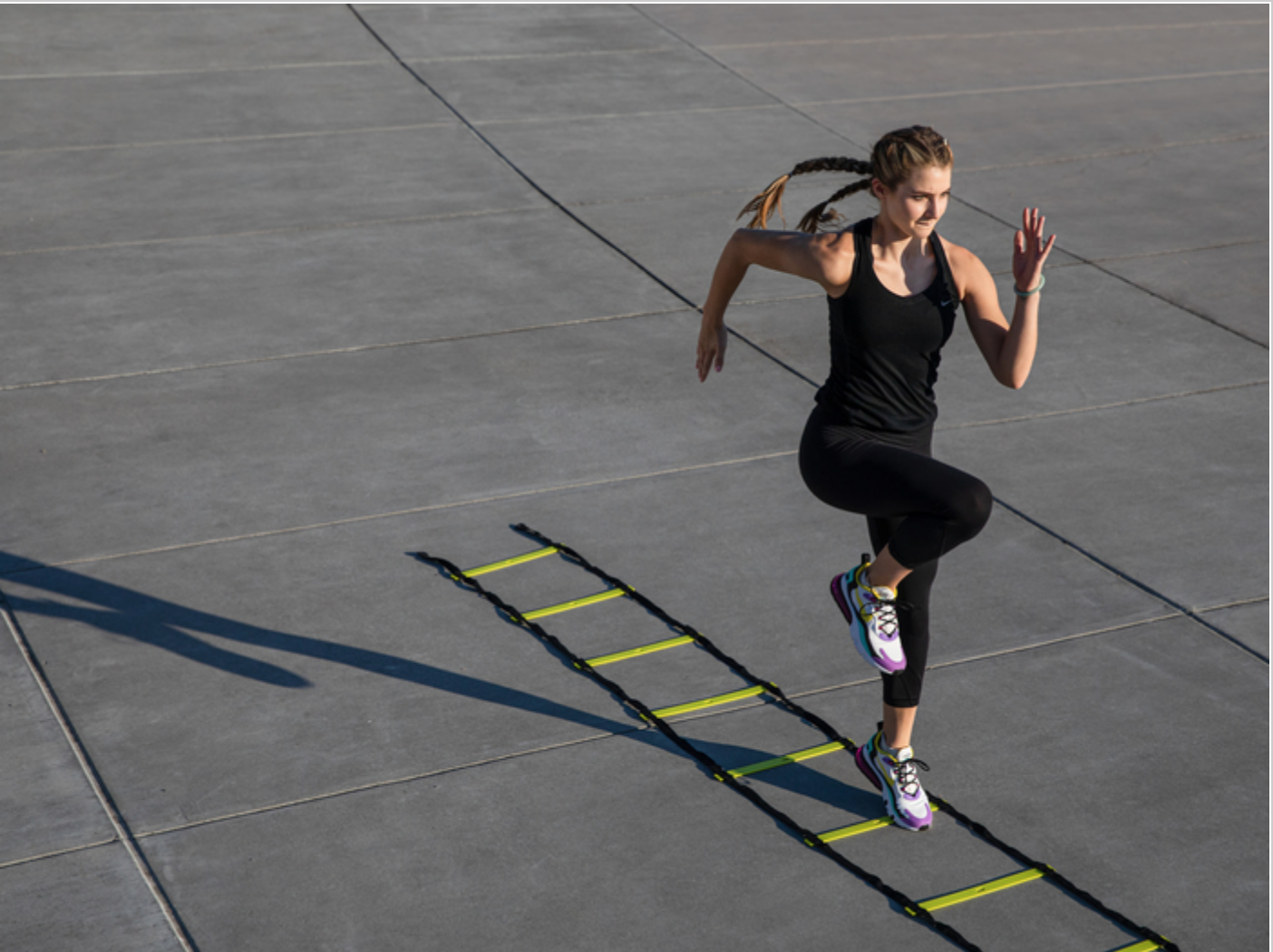 Woman exercising