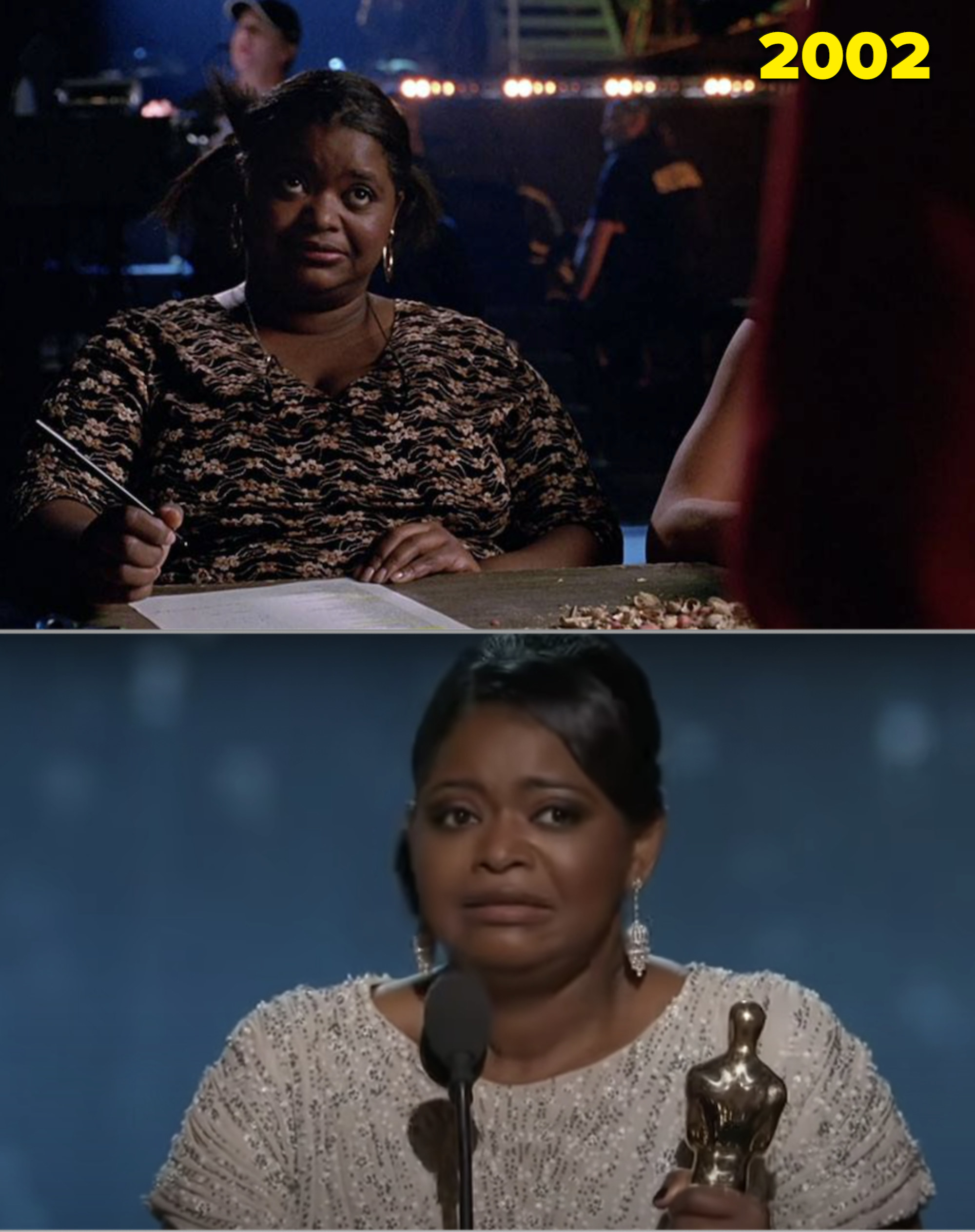 Octavia in &quot;Spider-Man&quot; and accepting her Oscar