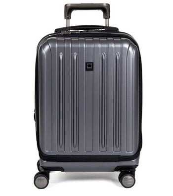 The suitcase in the color Graphite
