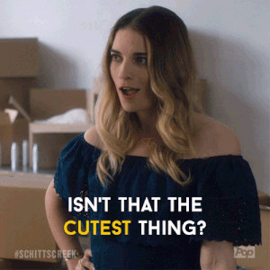 A GIF of someone saying Isn&#x27;t that the cutest thing