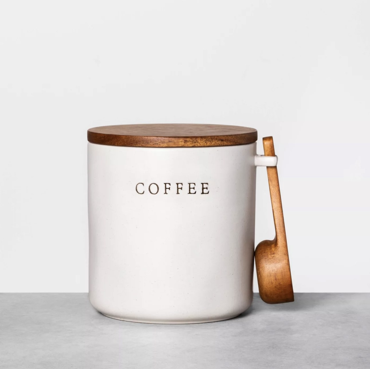 Coffee canister with lid
