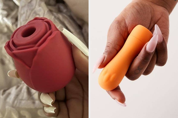 A clit-sucker / a bullet vibe