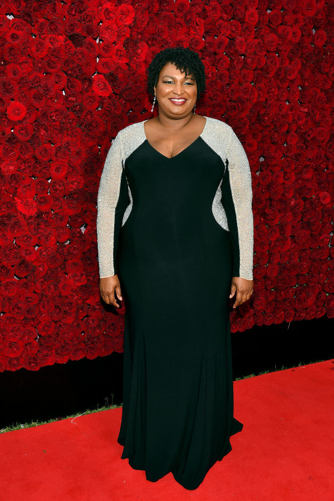 Stacey Abrams attends Tyler Perry Studios grand opening gala at Tyler Perry Studios 