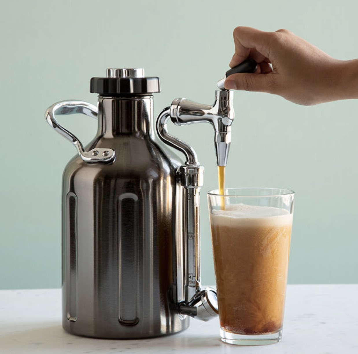 The uKeg Nitro Keeps Cold Brew Coffee Fresh for Weeks