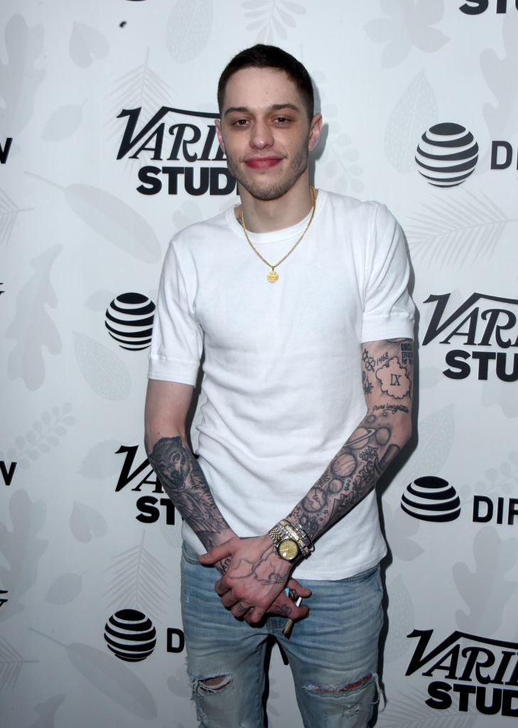 Pete Davidson covers up Ariana Grandeinspired neck tattoo with bold word   Fox News
