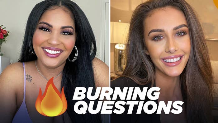 DeLeesa and Chloe from Netflix&#x27;s The Circle answering Burning Questions