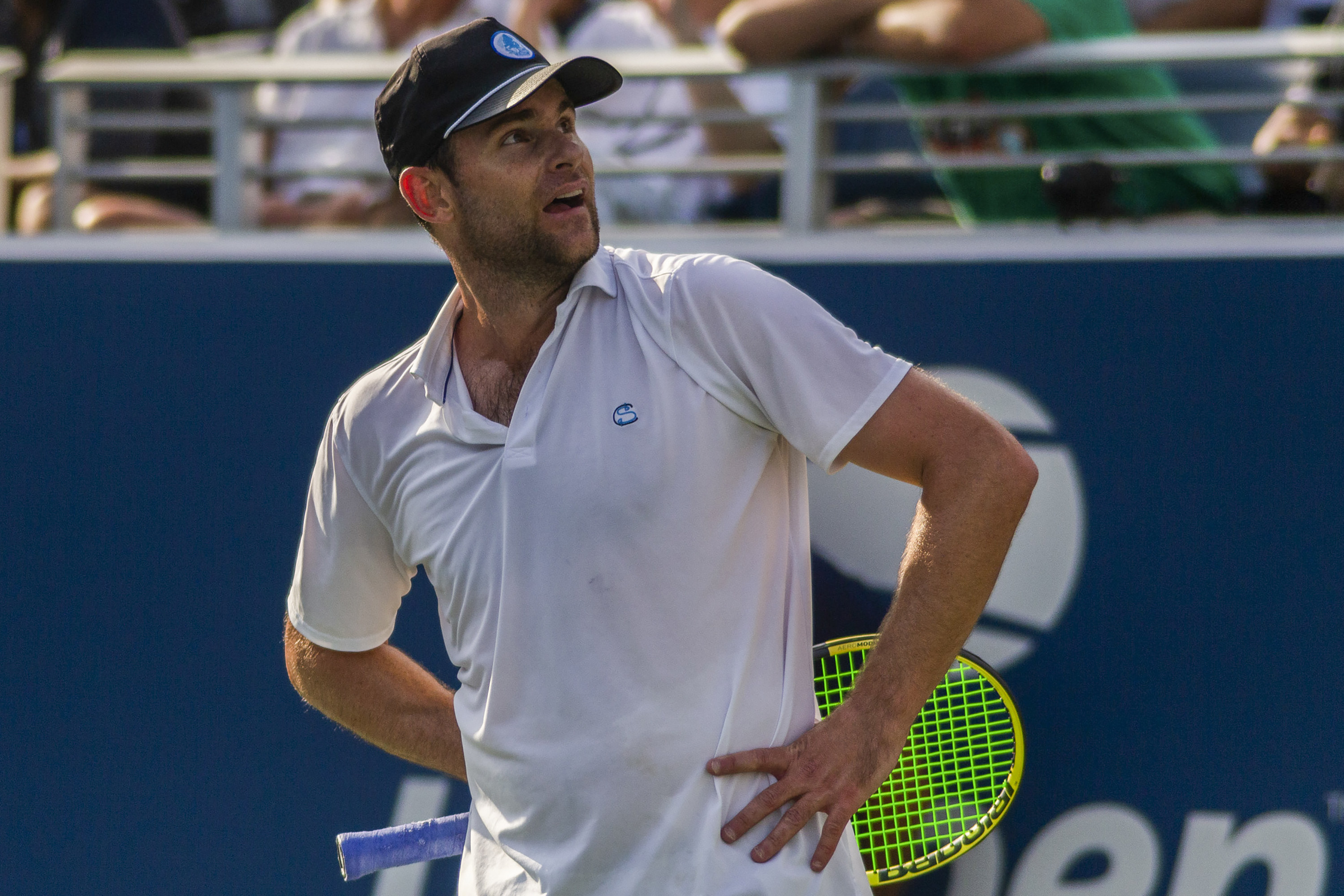 Andy on the tennis court