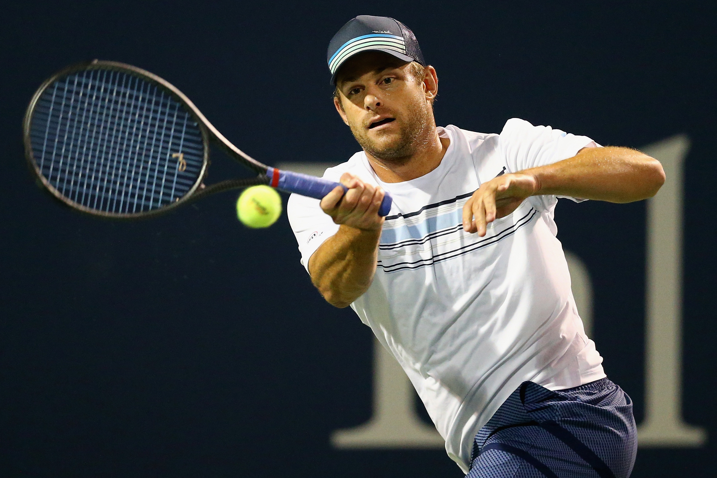 Andy during a game of tennis