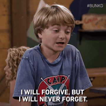 An actor from the show &quot;Bunkd&quot; says &quot;I will forgive, but I will never forget&quot;