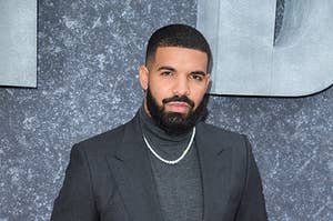 Drake at the UK premiere of Top Boy in 2019