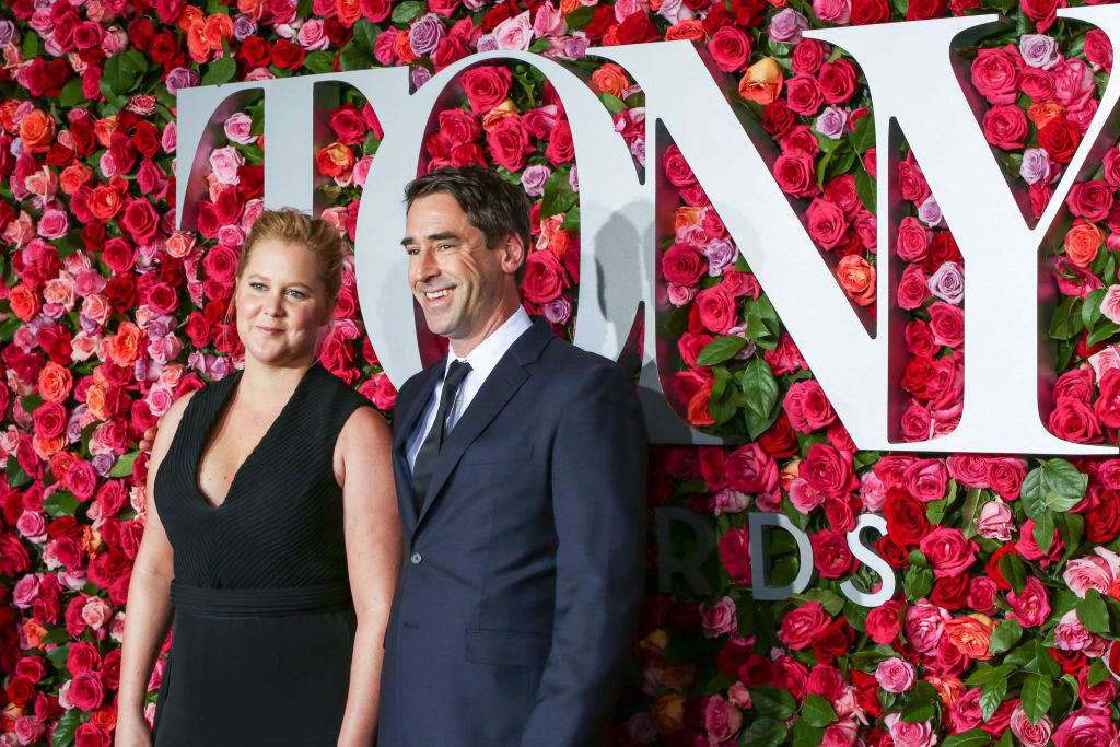 Amy Schumer and Chris Fischer attend the 72nd Annual Tony Awards