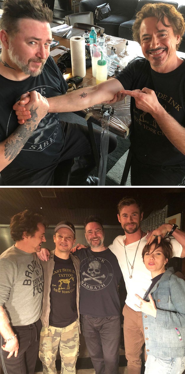 Lord of the Rings Cast Shows Off Matching Tattoos