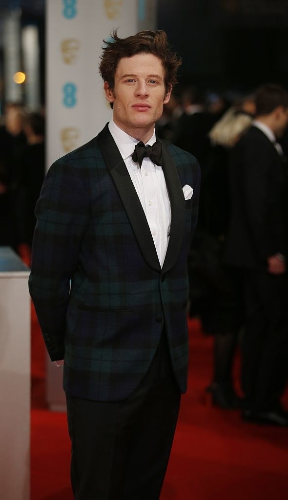 James Norton posing on the red carpet