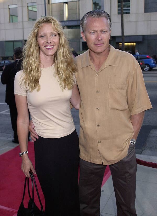 Lisa Kudrow and Michael Stern in hollywood