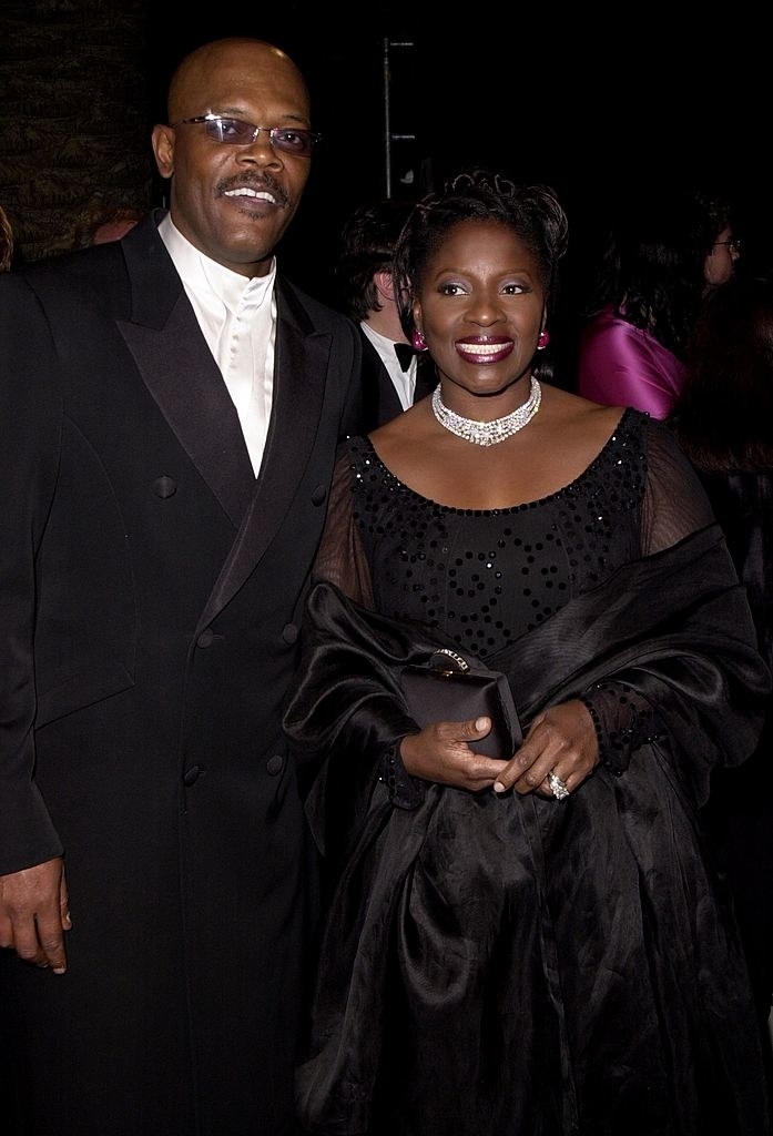 Samuel L and LaTanya Richardson on a red carpet