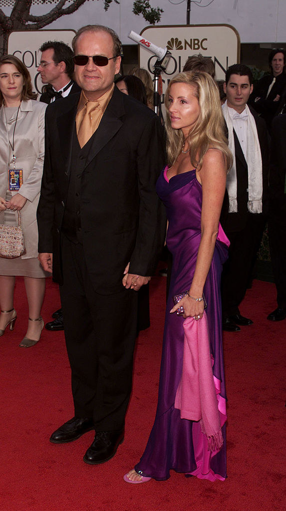 Kelsey Grammer and Camille Grammer at the Golden Globes