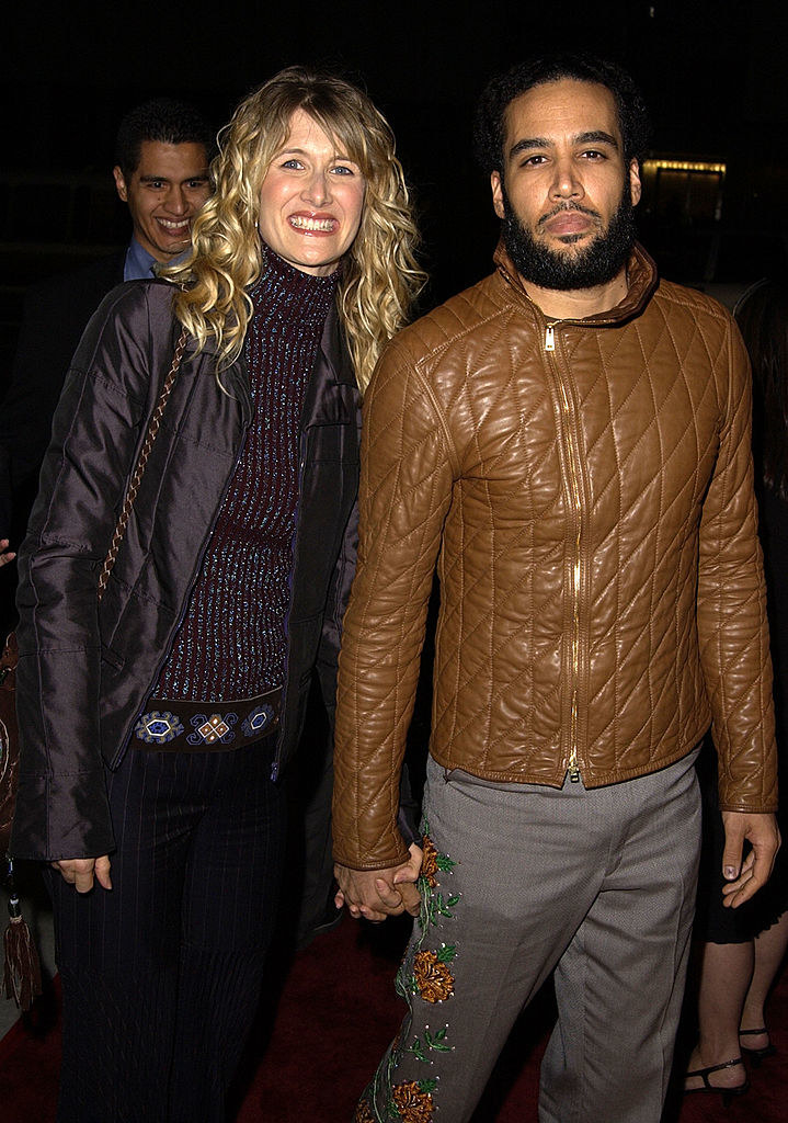 Laura Dern and Ben Harper on a red carpet