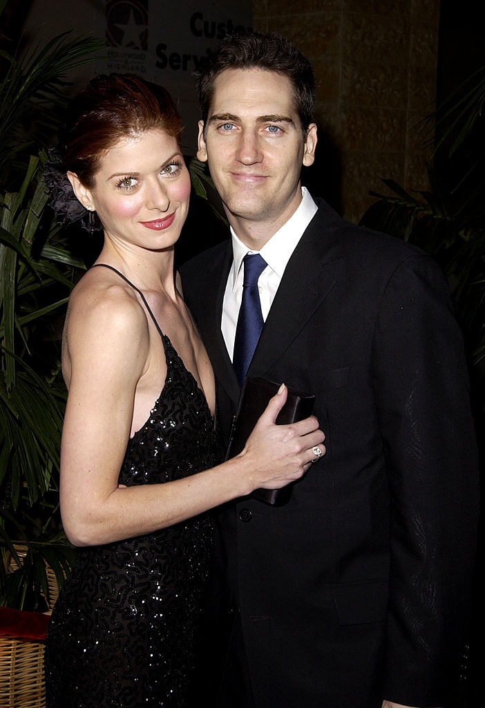 Debra Messing and Daniel Zelman in happier times