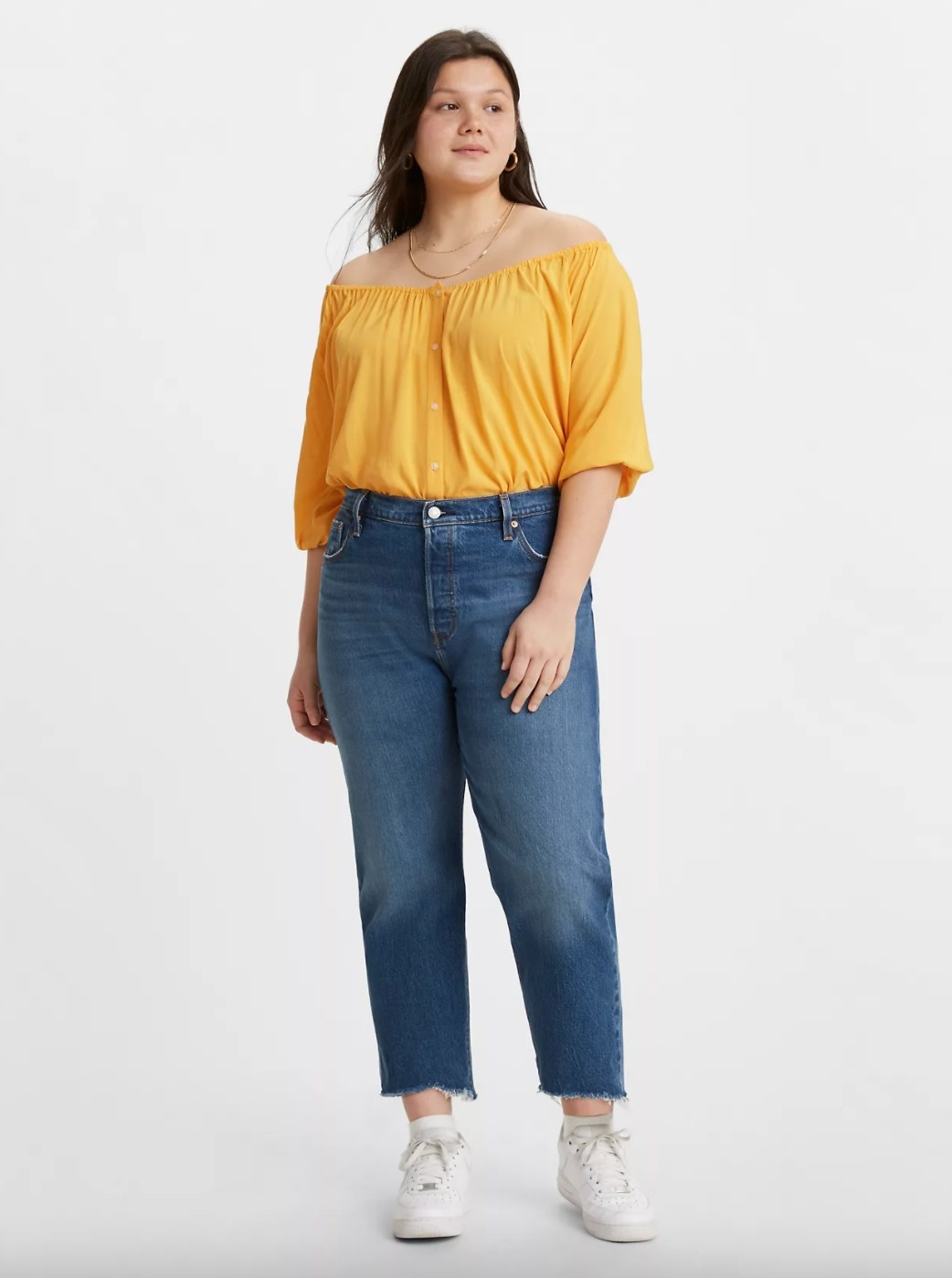 The 501 cropped jeans