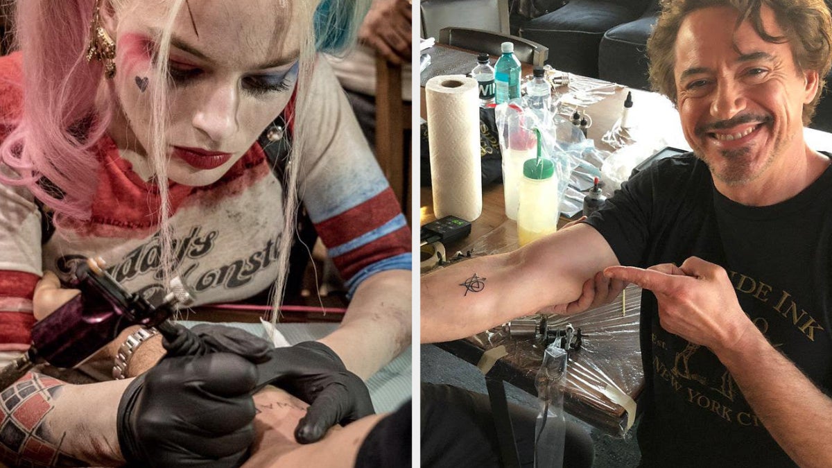 19 Actors Who Got Tattoos To Honor A Movie Or TV Role, image size:1200x675