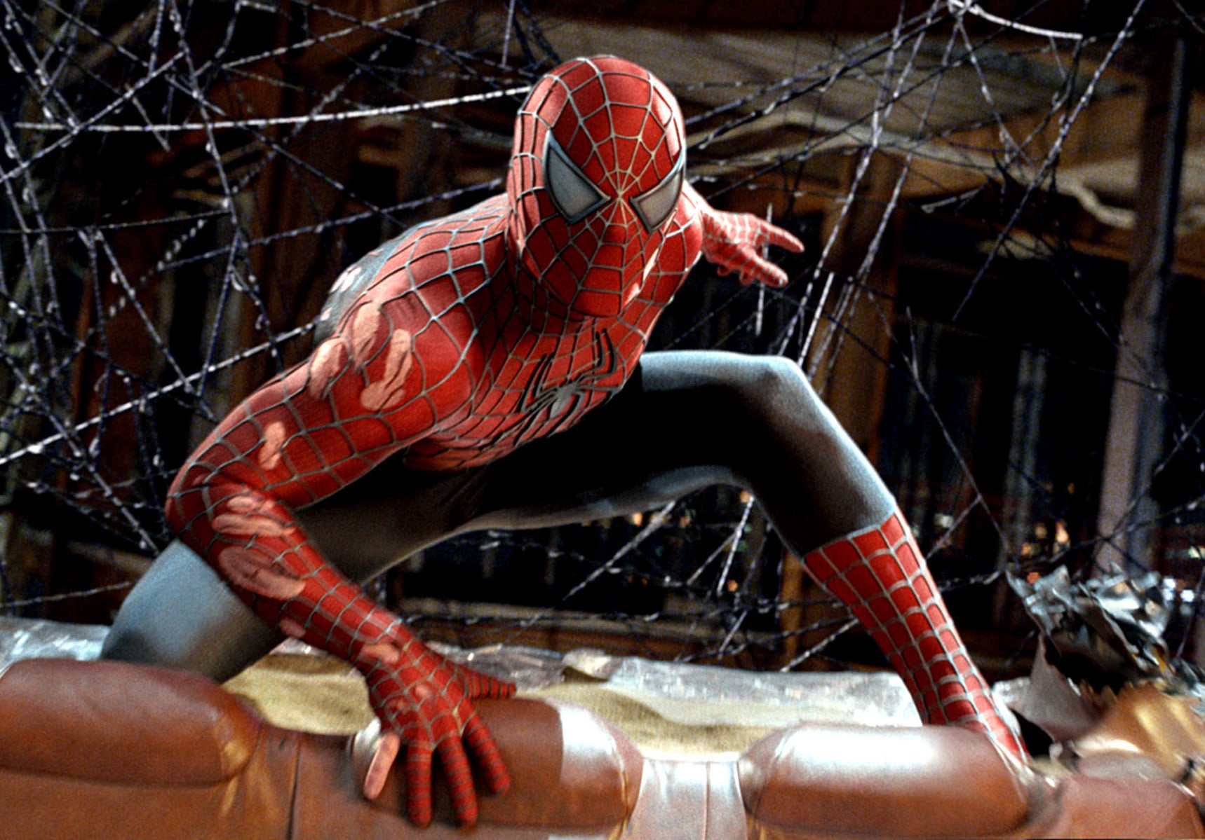 Spider-Man in costume