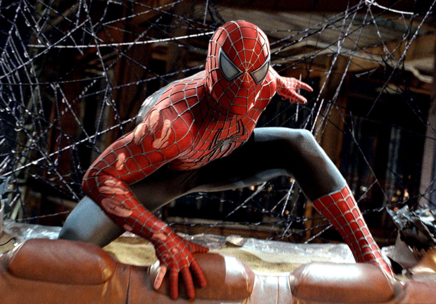 Spider-Man in costume