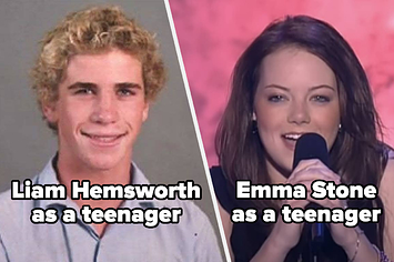 24 celebridades fingindo ser adolescentes comparadas com como elas realmente eram na adolescência