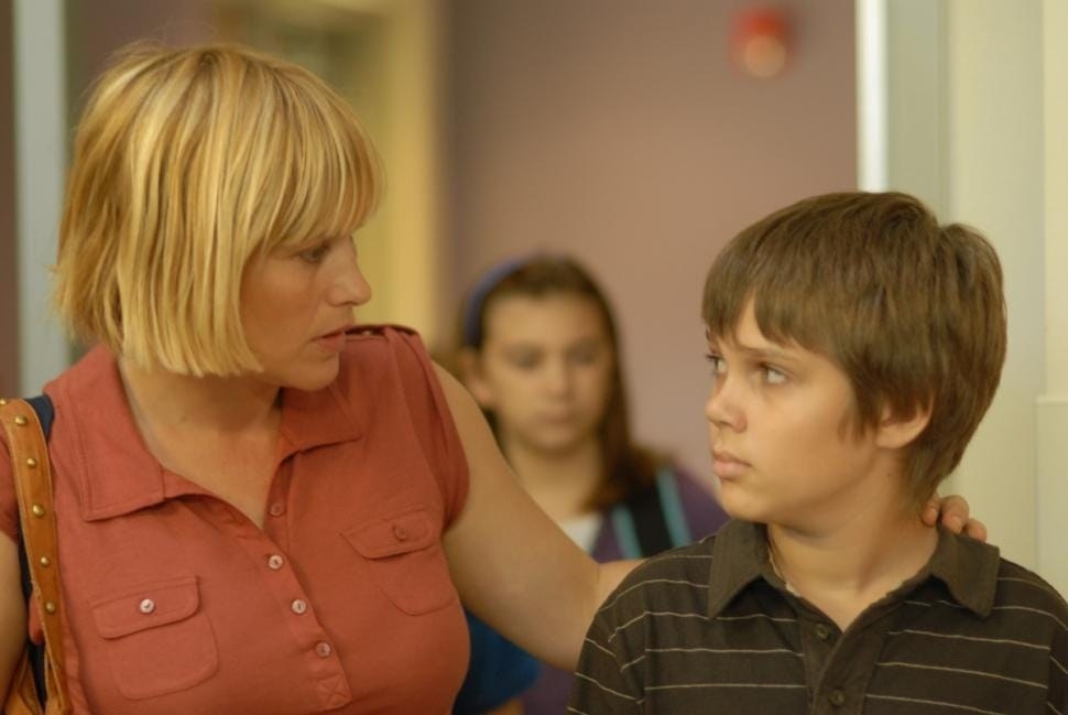 Patricia Arquette and Ellar Coltrane in Boyhood