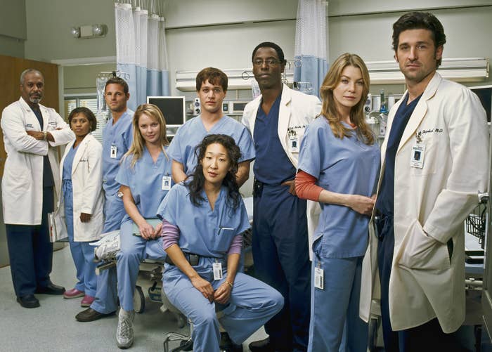 The original cast of Grey&#x27;s Anatomy