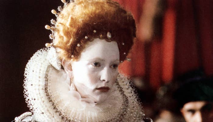 ELIZABETH, Cate Blanchett as Queen Elizabeth I, 1998