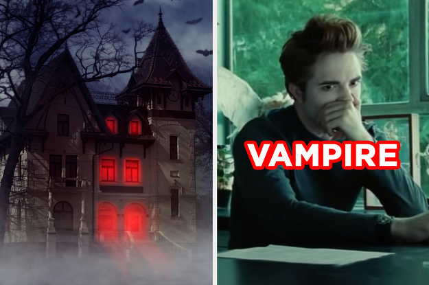 In This World, You're Either A Witch, Vampire, Or Ghost — Design A Spooky Mansion To Reveal Your Match