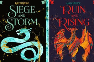 two of the grishverse book covers