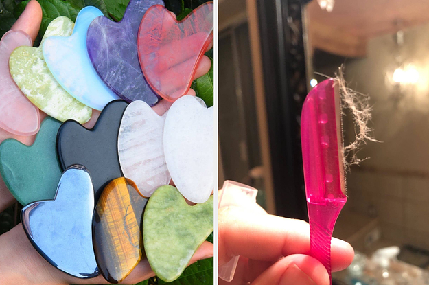 gua sha and dermaplaning tool