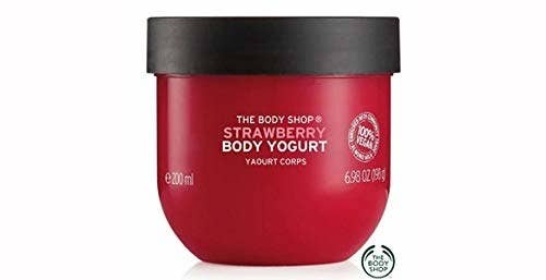 Strawberry Body Yogurt from The Body Shop