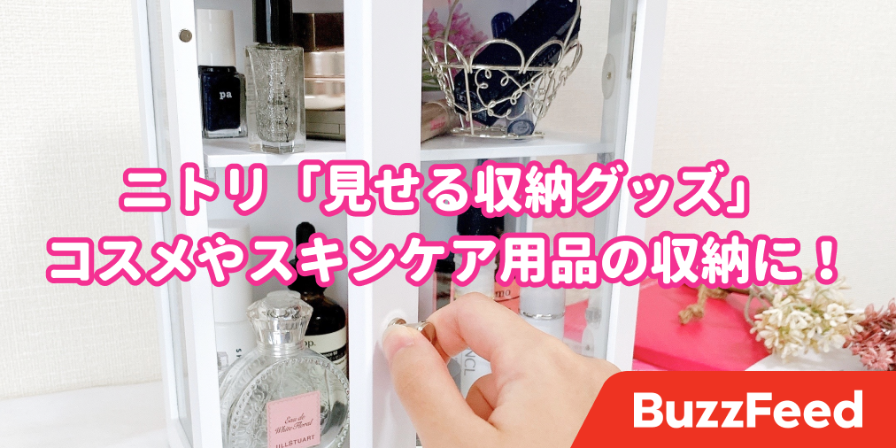 ニトリの 見せる収納グッズ がオシャレすぎる これで27円は信じられないよ