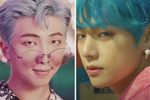 BTS music video stills