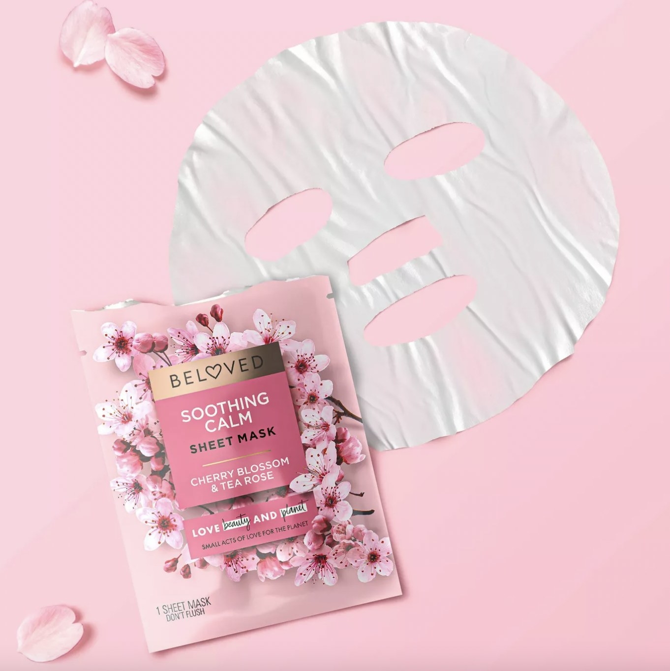 A package with a sheet mask