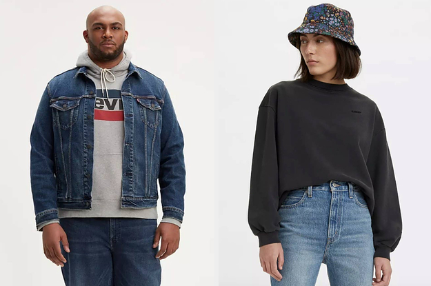 25 Stylish Things From Levi's That Look So Comfy, You'll Probably Want To Live In Them