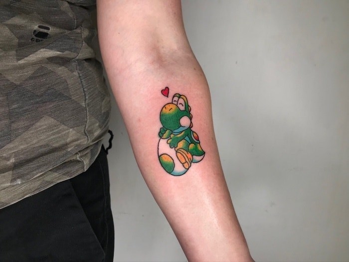 Kirby  legtattoo kirby videogametattoo gametattoo tattoo  tattoos tattooidea ink inked ta  Leg tattoos Gaming tattoo Small  tattoos for guys
