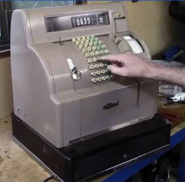 old cash register