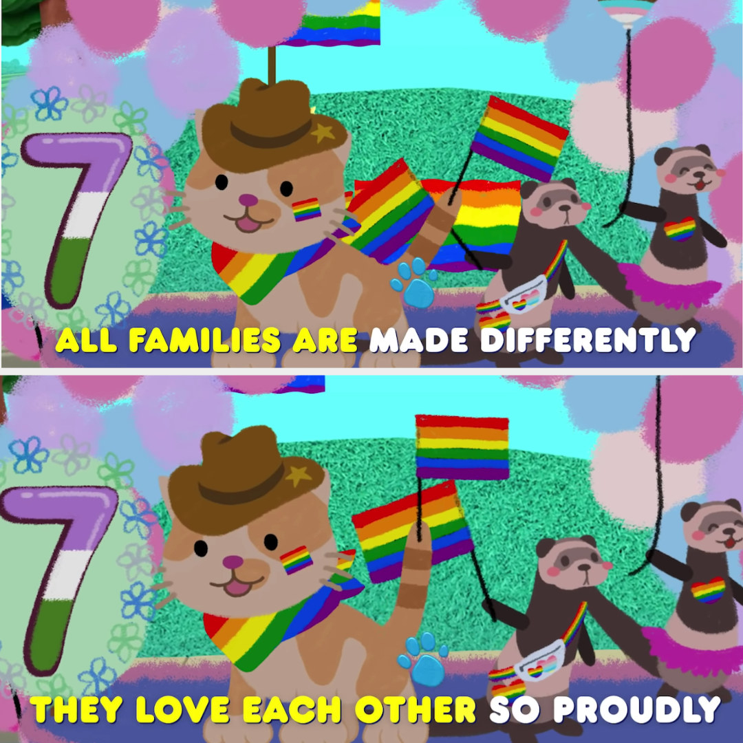 &quot;All families are made differently, they love each other so proudly&quot; 