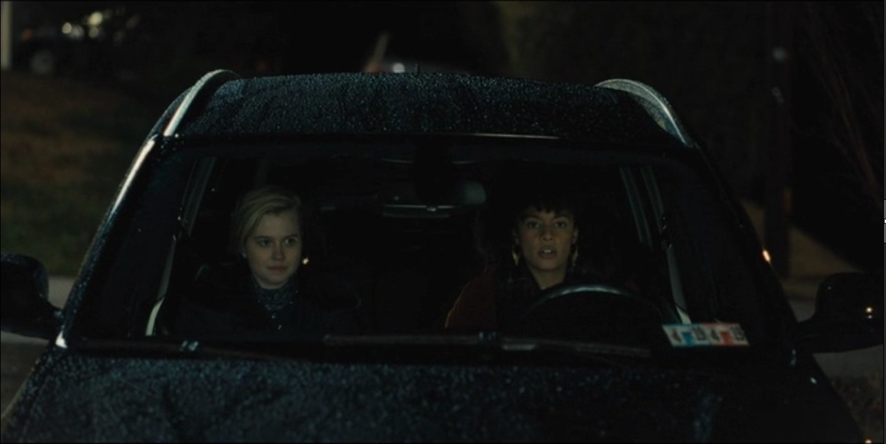 The scene where Kate Winslet hid in the trunk of a car