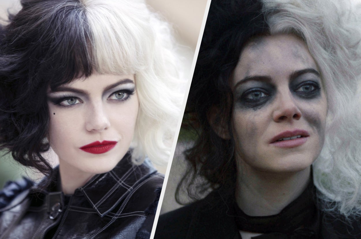 Emma Stone in the live-action Cruella