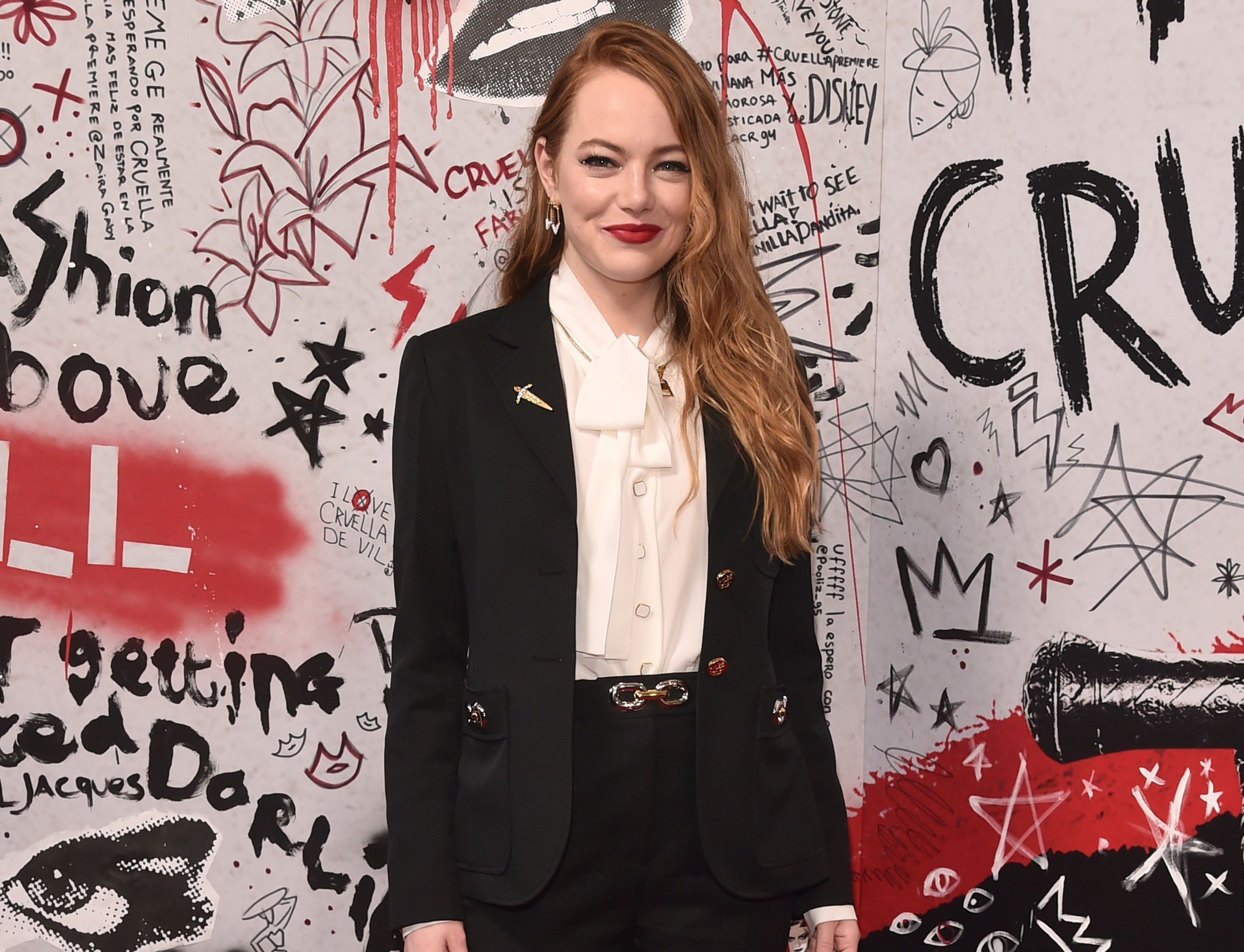 Emma attends the Cruella premiere